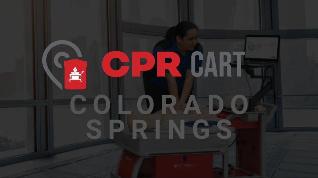 CPR Cart logo for Colorado Springs, Colorado certification location