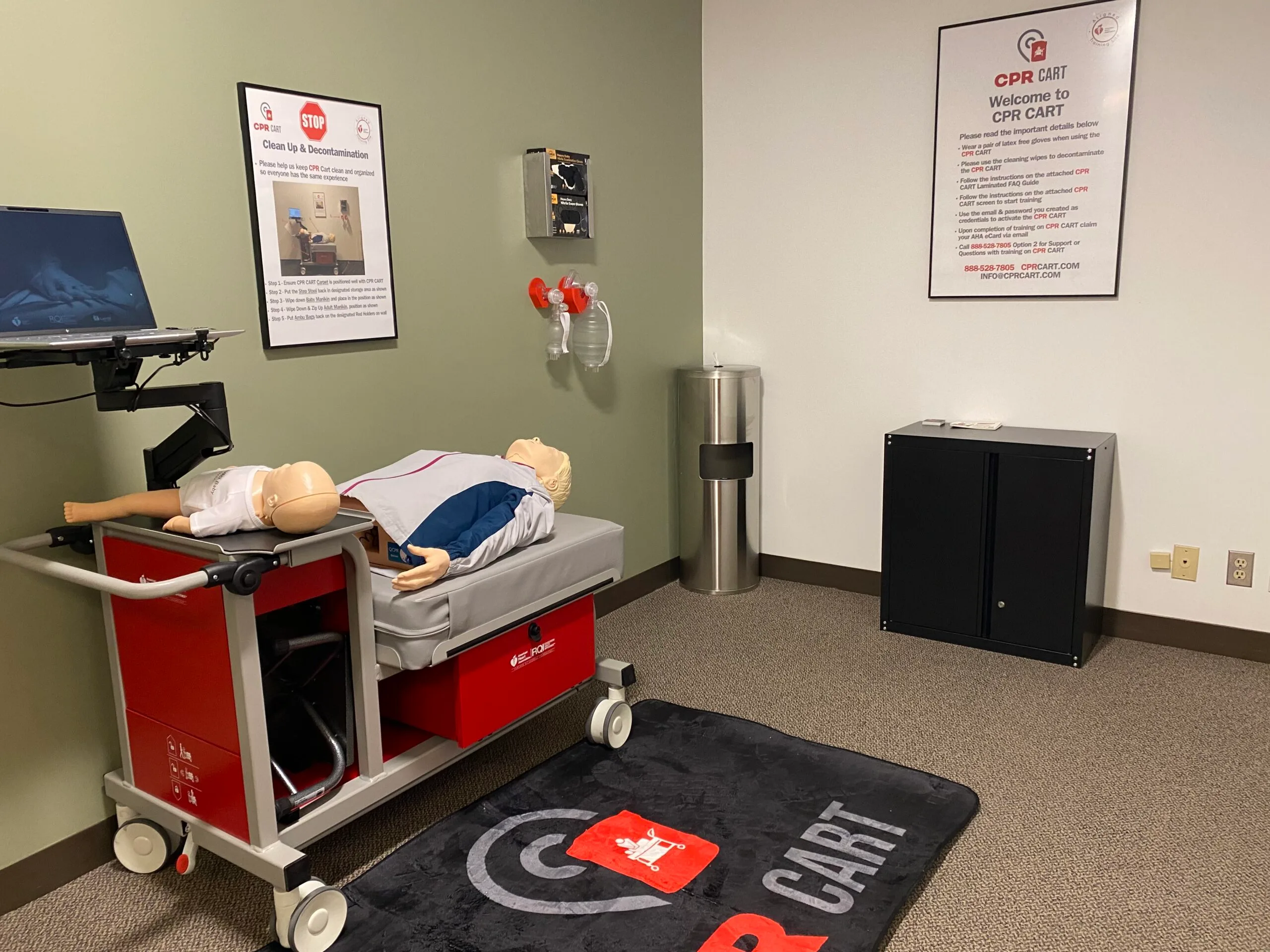 CPR Cart in Colorado Springs certification center