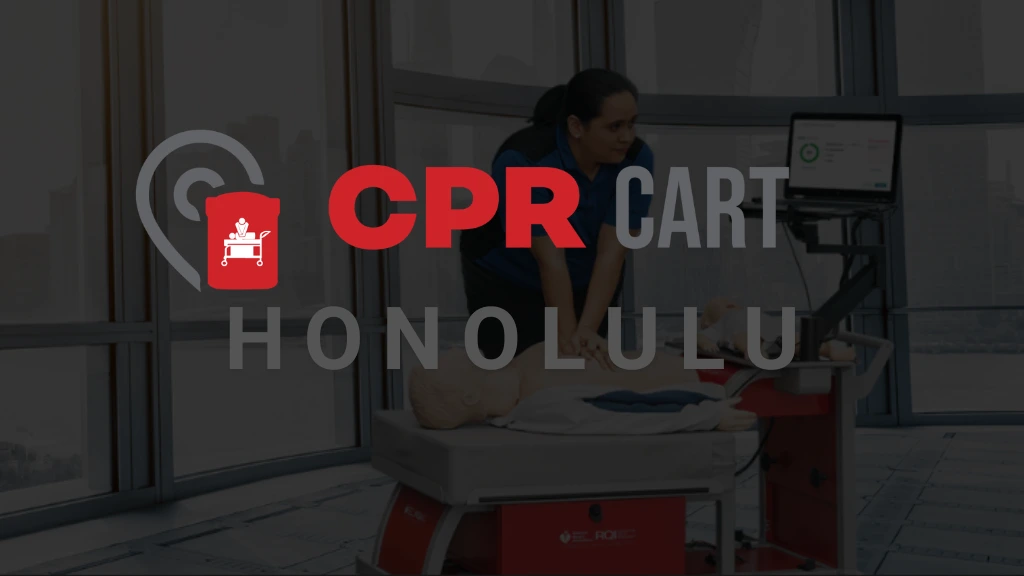 CPR Cart logo for Honolulu, Hawaii certification location