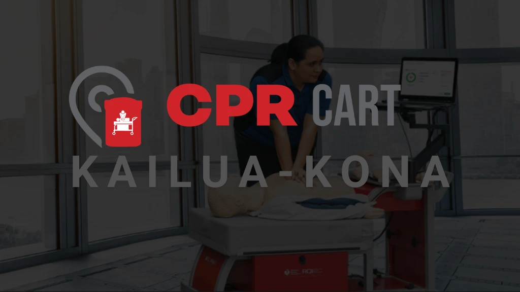 CPR Cart logo for Kailua Kona, Hawaii certification location