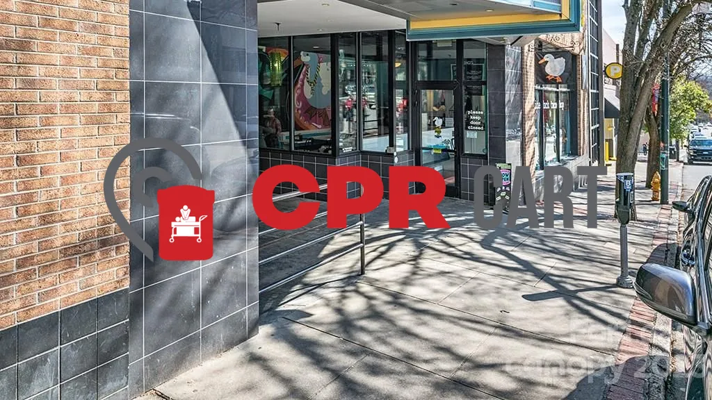 CPR Cart Downtown Asheville