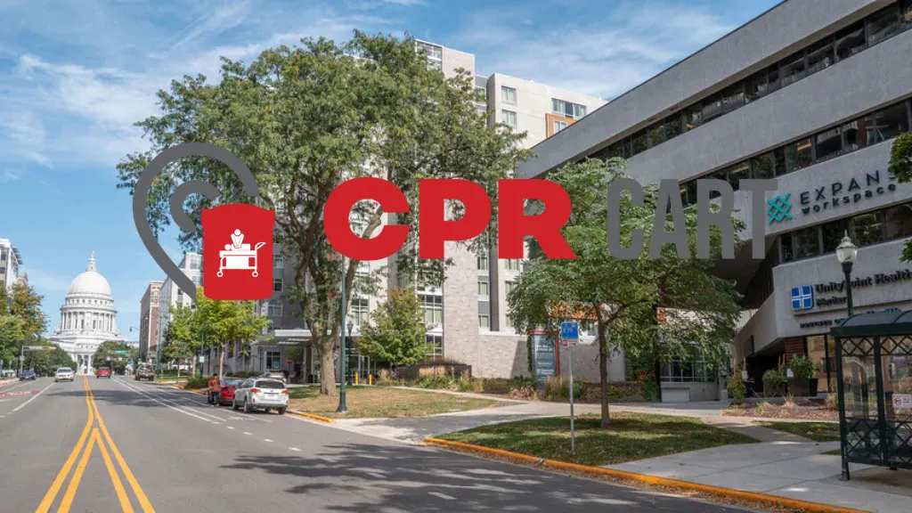 CPR Cart Downtown Madison Isthmus