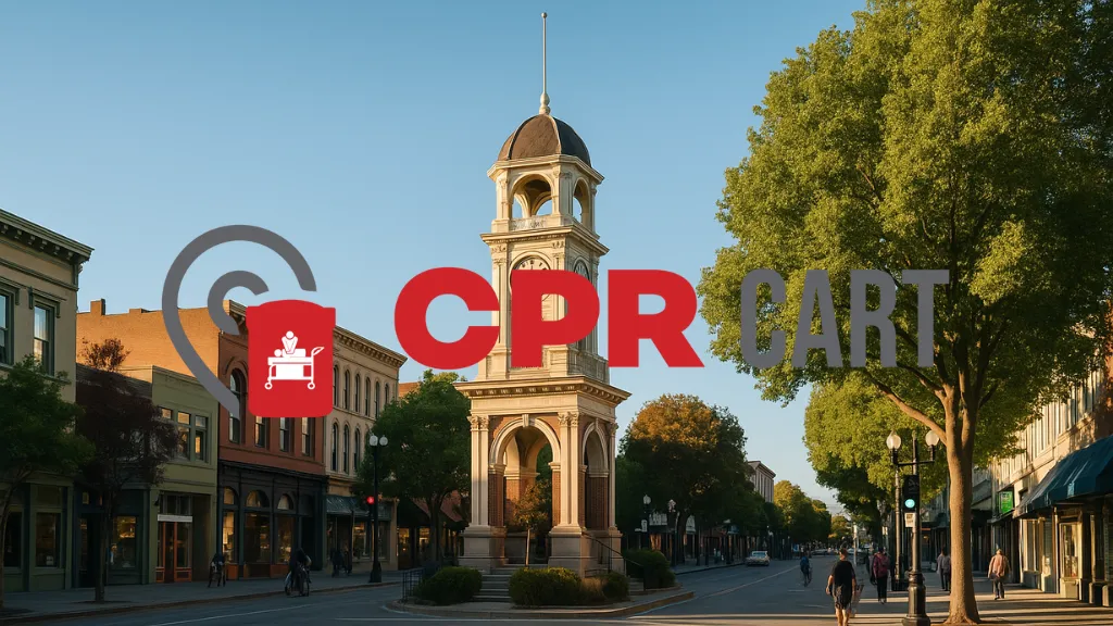 CPR Cart Downtown santa cruz