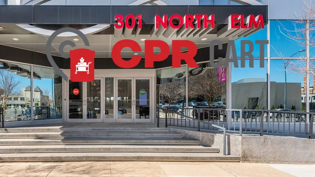 CPR Cart Downtown Greensboro