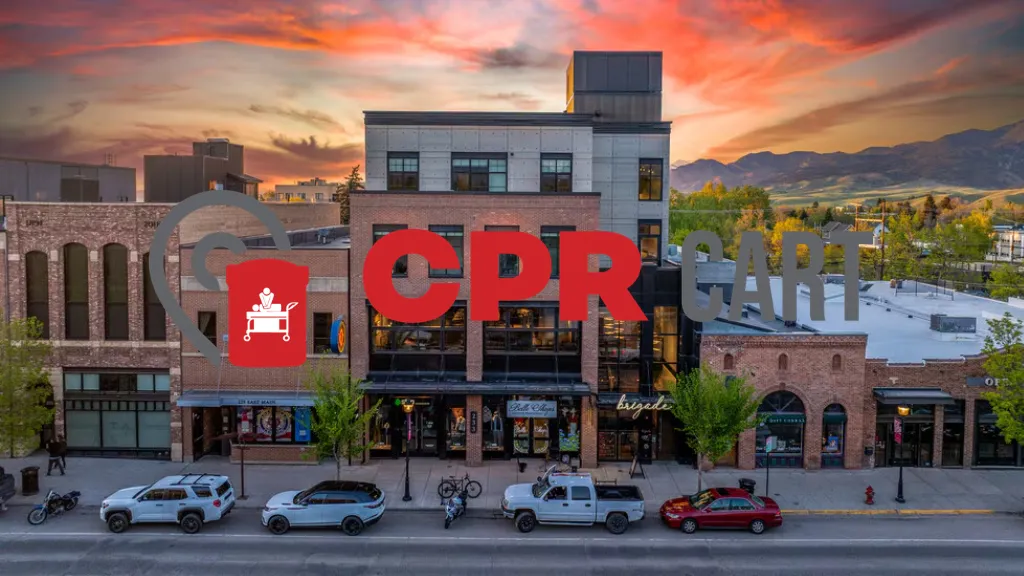 CPR Cart Downtown Bozeman