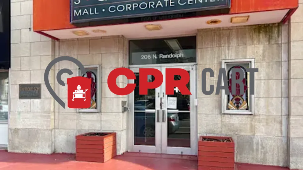 CPR Cart Downtown Champaign