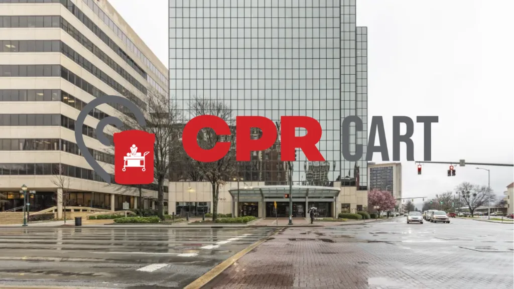 CPR Cart Downtown Chattanooga