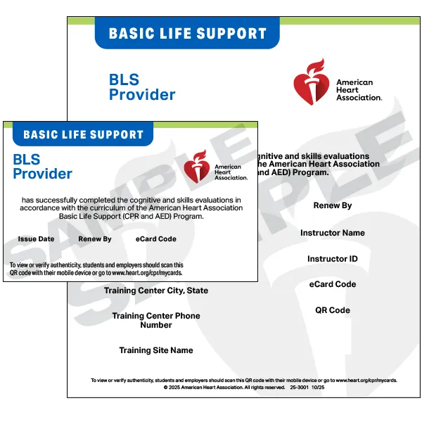BLS Provider eCard