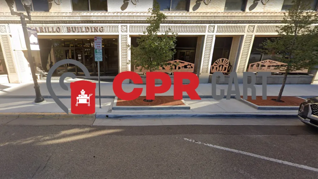 CPR Cart Downtown Amarillo