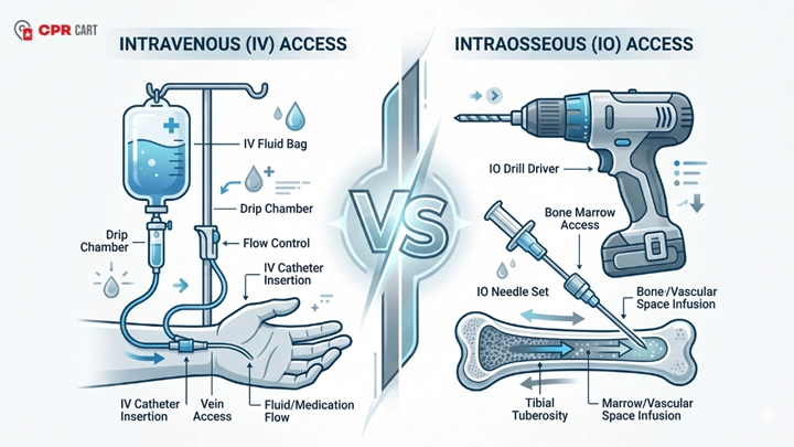 IO vs. IV Access_ PALS Pediatric Emergency Guide