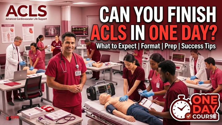 Can You Finish ACLS in One Day What to Expect
