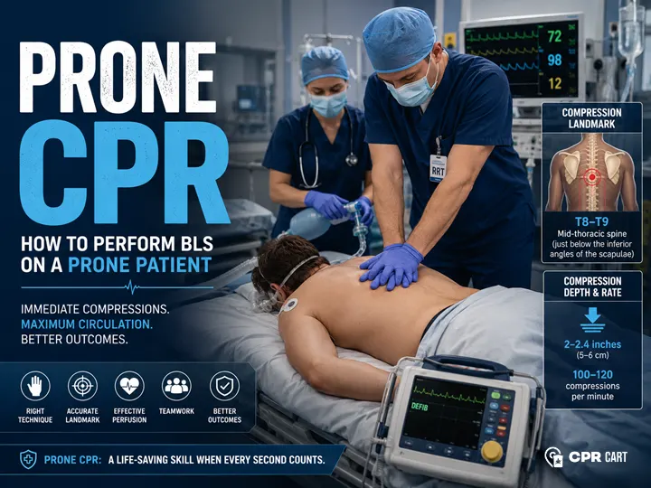 Prone CPR - How to Perform BLS on a Prone Patient