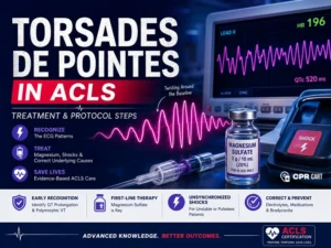 Torsades de Pointes in ACLS - Treatment and Protocol Steps